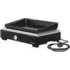 Campingaz Plancha Elettrica 1 XD Nero Piastra Ghisa 2100W Portatile per Campeggio