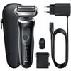 Braun Series 7 71N1000s Rasoio Elettrico Nero 3 Lame Impermeabile Ricaricabile