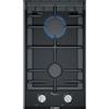 Bosch PRB3A6B70 Piano Cottura a Gas da Incasso 2 Fuochi Nero Vetro-ceramica
