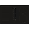 Bosch Serie 6 PVS801B16E Piano Cottura Induzione 80cm Nero con Cappa Integrata