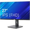 iggual - Monitor girevole 27 Schermo IPS LED Pivotante - Risoluzione Full HD 100 Hz. - Formato 16:9, regolabile in altezza. Rotazione di 45° / rotazione di 90° e inclinazione di 15° a +20°