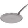 DE BUYER Padella Crepes cm. 24, Mineral B Element, Ferro, 5615.24, Metal, Argento, Diametro 24 cm