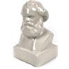 Kikkerland Karl Marx Money Bank Salvadanaio, Ceramica, Bianco, 11x11x9 cm