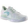 Head Sprint PRO 3.5 Donne, Scarpe da Bambini Donna, White/Aqua, 43 EU