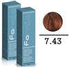 FANOLA CREMA COLORE N.7.43 BIONDO RAME DORATO 100 ML - 1 pezzo