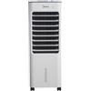 Midea AC100-18B Serie 3000 - Raffrescatore evaporativo portatile, per ambienti fino a 20 m², 3 velocita', oscillazione automatica e funzione Sleep, 56-62 dB, Bianco
