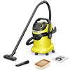 Karcher WD 5 V-25-5-22 Aspiratore Solidi-Liquidi Funzione Soffiante 1100W 25 Litri