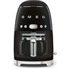 Smeg Macchina da Caffè Filtro 50's Style - Nero LUCIDO - DCF02BLEU