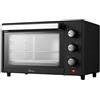 Ardes AR6231B GUSTAVO DARK 30L Forno Elettrico Ventilato 6 Funzioni Cottura Accessori Inclusi Nero 1600W 30 Litri