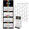GEIGER-OFFICE Calendario da ufficio 2026, set di 3 calendari da 4 mesi 2025, calendario da parete + 3 mesi 2026 + calendario annuale 2026