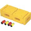 GIODICART Blocchi Percorso Mattoni Set 4 Colori con 8 Connettori