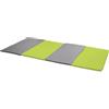 GIODICART Materasso Richiudibile Grigio-Lime