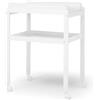 ERBESI Mini Fasciatoio In Legno Bianco Con Ruote E Materassino Incluso Erbesi