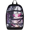 SEVEN Gray Shadowzaino Scuola Reversible Backpack Grs con Earphones Wireless Fluo Fuxia