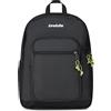 INVICTA Linea Coated Zaino Scuola Jelek Grs Jet Black