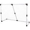 VILLA GIOCATTOLI Set Calcio 2 in 1 con Rete, Pallone e Pompa - 185x122x66 cm