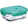Luminarc Turchese Contenitore Rettangolare Ermetico Vetro 82cl