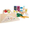 Small Foot Set di Alimenti Vegetariani Fresh in Legno, Accessori per Cucina, Gioco di Ruolo dai 3 Anni, 12284 Variety Giocattoli, Multicolore