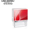 COLOP Timbro Printer 20 G7 autoinchiostrante 14x38mm 4 righe COLOP