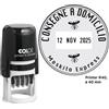 COLOP Timbro DATARIO R40 diametro 40mm 6righe autoinchiostrante personalizzabile COLOP