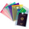 TARIFOLD SET 6 BUSTE PP CON VELCRO F.TO VERTICALI 11.4X15.8CM COLORI ASSORTITI