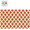 REX SADOCH ROTOLO CARTARIVESTO 49X300CM GIGLIO ROSSO ADESIVO REXTACO