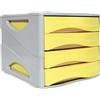 ARDA Cassettiera Keep Colour Pastel GIALLO Arda