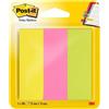 POST-IT SEGNAPAGINA Post-it® 671-3 (300FG) 3COLORI INDEX 25X76MM IN CARTA