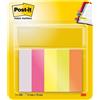 POST-IT SEGNAPAGINA Post-it® 670-5 (500FG) 5COLORI INDEX 15X50MM IN CARTA