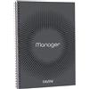 FAVINI BLOCCO SPIRAL MANAGER 23X29,7CM 10MM 90FG 80GR 4fori microperforato FAVINI (Conf.5)