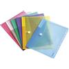 TARIFOLD SET 12 BUSTE FORATE PPL CON VELCRO COLORI ASSORTITI Djois