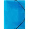 FAVORIT Cartella 3L C/elastico blu LUMINA 22X30 D0-3 Favorit