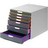 DURABLE CASSETTIERA A 7 CASSETTI VARICOLOR DURABLE
