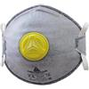 DELTAPLUS Scatola 10 MASCHERINE FILTRANTI FFP2 con valvola vapori organici