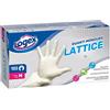 LOGEX PROFESSIONAL Scatola da 100 guanti monouso in lattice Tg. M Logex