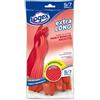 LOGEX PROFESSIONAL Guanti in lattice Extralong tg. S Rosso