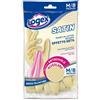 LOGEX PROFESSIONAL Guanti in lattice SATIN tg. M Crema