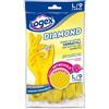 LOGEX PROFESSIONAL Guanti in lattice DIAMOND tg. L Giallo
