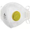 DELTAPLUS Scatola 10 MASCHERINE FILTRANTI FFP2 con valvola - pieghevole vert.