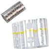 ITERNET SACCHETTO DA 100 BLISTER PORTAMONETE 1 EURO FASCIA GIALLA