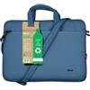 TRUST Borsa ecocompatibile per notebook da 16 Bologna - blu Trust