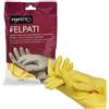 PERFETTO Blister 2 guanti in lattice felpati Taglia media M/7