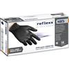 Reflexx Conf 50 Guanti In Nitrile N85B nero tg XL ultra resistenti Reflexx