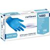 Reflexx Conf 100 Guanti in nitrile ultrasottili N80B taglia S azzurro Reflexx
