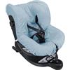 baby idea Babysanity® Morbido Copri Seggiolino Auto Universale 0/18 In Doppia Spugna Di Cotone 100% Copri Seduta Lavabile Con Passaggio Cinghie -Made In Italy- (Azzurro)