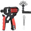 Fangehong Hand Grip, Rafforzatore della Presa Regolabile 5-100kg, Hand Gripper Trainer per Avambracci, Palestra Accessori per Allenamento, Funzione di Conteggio, Attrezzatura Portatile per Casa Palestra (Set B)