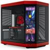 HYTE CASE MID TOWER Y70 TOUCH INFINITE BLACK CHERRY BLK/RD 4xSLOTS GPU 2* FORM