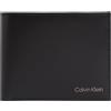 Calvin Klein Uomo Borsello Smooth Billfold in Pelle, Nero (Black), Taglia Unica