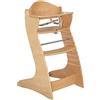 roba Seggiolone Chair Up, per neonati e bambini, evolutivo, legno naturale