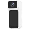 MeevrgR Mini Action Camera 4K - Corpo ultra-compatto da 64 mm con grandangolo a 170° e schermo IPS da 1,44 pollici - Supporta 128 GB, WiFi, registrazione in loop (bianco)